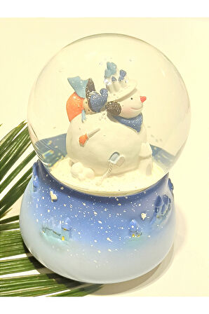 Monalisa Home 15x10 Lüks Renkli Figürlü Gösterişli Kar Küre