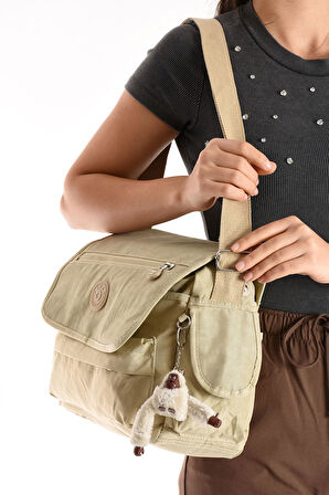 Monalisa Home  Lüks Figürlü Gösterişli  Bol Bölmeli Çapraz Çanta