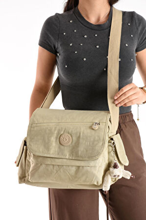 Monalisa Home  Lüks Figürlü Gösterişli  Bol Bölmeli Çapraz Çanta