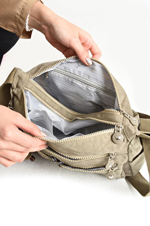 Monalisa Home  Lüks Figürlü Gösterişli  Bol Bölmeli Çapraz Çanta