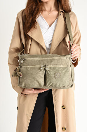 Monalisa Home  Lüks Figürlü Gösterişli  Bol Bölmeli Çapraz Çanta