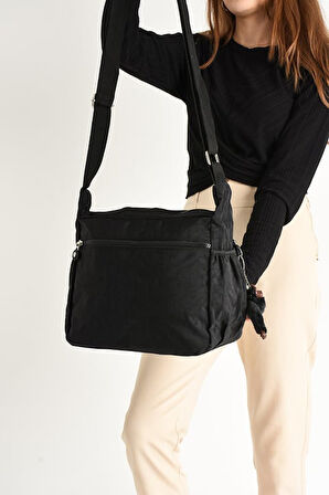 Monalisa Home  Lüks Figürlü Gösterişli  Bol Bölmeli Çapraz Çanta