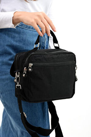 Monalisa Home  Lüks Figürlü Gösterişli  Bol Bölmeli Çapraz Çanta