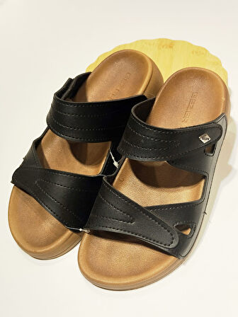 Monalisa Home 37 Numara Lüks Gösterişli Figürlü Terlik