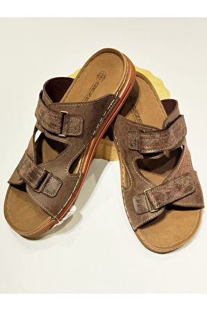 Monalisa Home 40 Numara Kahve Rengi Figürlü Gösterişli Terlik