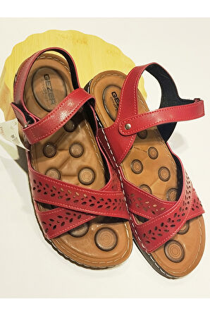 Monalisa Home 36 Numara Renkli Figürlü Gösterişli Sandalet