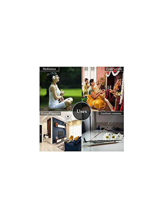 Monalisa Home Hediyelik JASMINE Kokulu  Geri Akış Tütsü