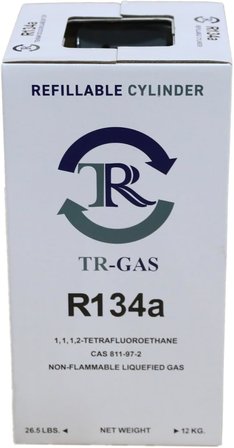 TR Gas R134A Yeniden Doldurulabilir Tüpte Klima Gazı Soğutucu Akışkan Refillable Refrigerant Gas