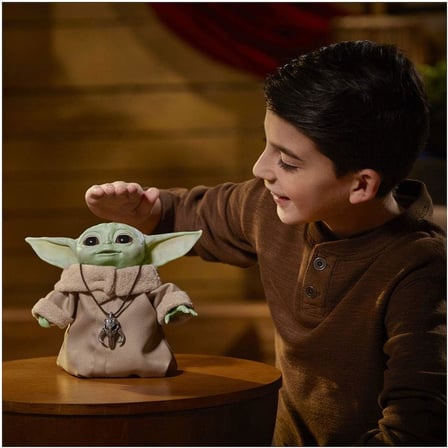 Star Wars The Child Animatronik Sürüm | 25'ten Fazla Ses ve Hareket Kombinasyonu | Star Wars: The Mandalorian Oyuncağı | 4 Yaş ve Üzeri Çocuklar İçin