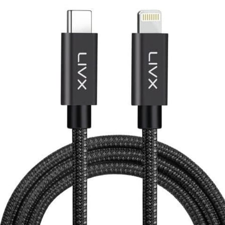 Horizontal 20W Type C to Lightning iPhone iPad Hızlı Şarj ve Data Kablosu Space Gray BRT (2 Metre)