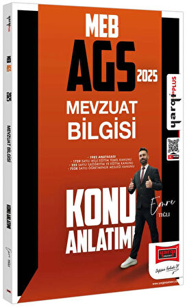 Yargı 2025 MEB AGS Mevzuat Bilgisi Konu Anlatmı ve Soru Bakası Seti