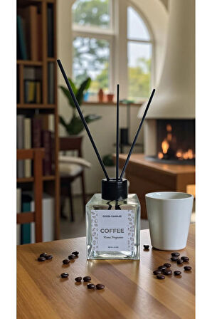 Kahve Bambu Oda Kokusu 100 ml – Aromaterapi | Sıcak ve Enerji Veren Esans