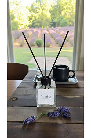 Vanilya Bambu Oda Kokusu 100 ml – Aromaterapi | Tatlı ve Rahatlatıcı Esans