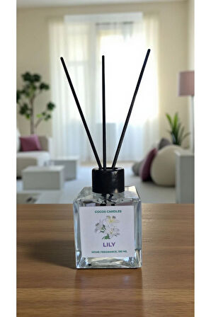 Zambak Bambu Oda Kokusu 100 ml – Aromaterapi | Zarif ve Ferah Çiçek Esansı