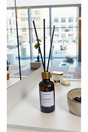 Kahve Bambu Oda Kokusu 50 ml – Aromaterapi | Sıcak ve Enerji Veren Esans