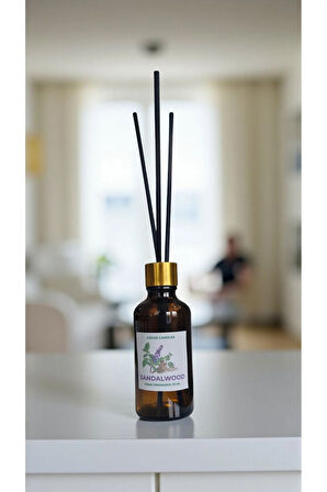 Sandal Ağacı Bambu Oda Kokusu 50 ml – Aromaterapi | Oryantal ve Kalıcı Esans