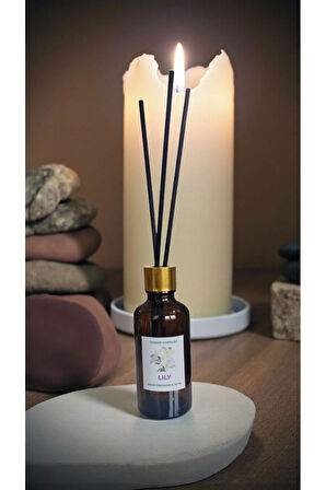 Zambak Bambu Oda Kokusu 50 ml – Aromaterapi | Zarif ve Ferah Çiçek Esansı