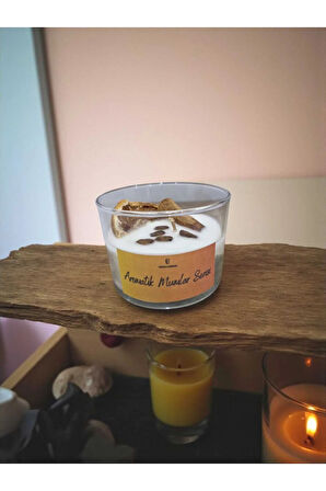 Aromaterapi Serisi, Tarçın,Portakal,Kahve Soya Mumu