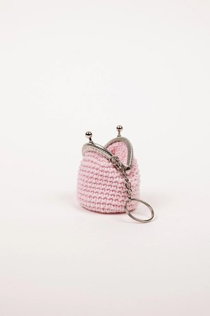 Mini Bozuk Para Cüzdanı Anahtarlık (Klipsli)