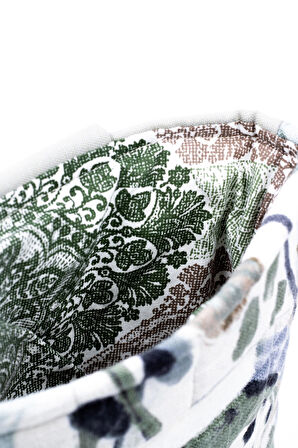 Soft Keten Desenli Tablet ve Kitap Kılıfı