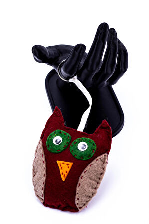 Keçe Figürlü Anahtarlık