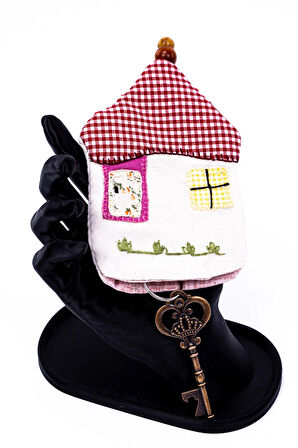 Anahtarlık Pamuk Kumaş Figürlü