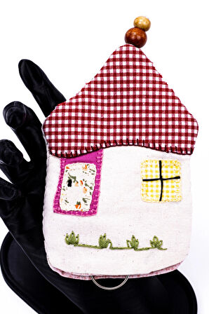 Anahtarlık Pamuk Kumaş Figürlü