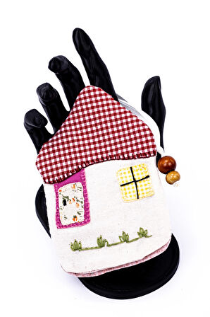 Anahtarlık Pamuk Kumaş Figürlü