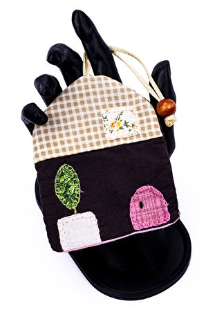 Anahtarlık Pamuk Kumaş Figürlü