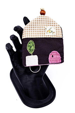 Anahtarlık Pamuk Kumaş Figürlü