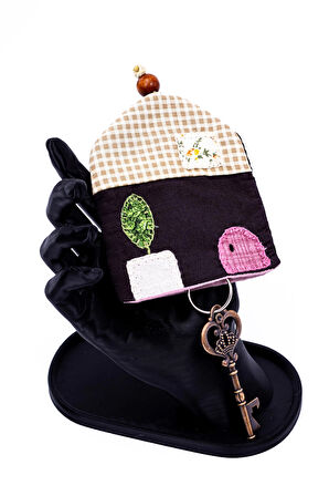 Anahtarlık Pamuk Kumaş Figürlü