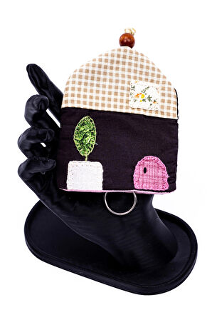 Anahtarlık Pamuk Kumaş Figürlü