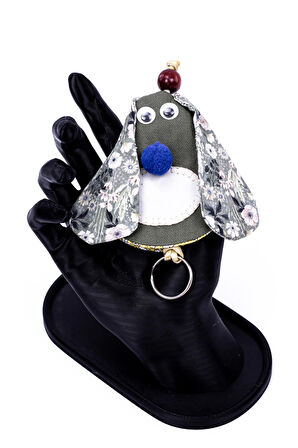 Anahtarlık Pamuk Kumaş Figürlü