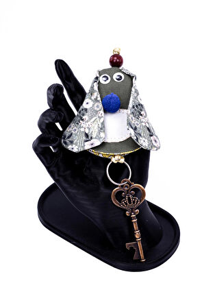 Anahtarlık Pamuk Kumaş Figürlü