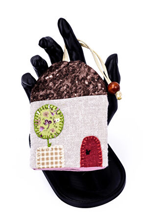 Anahtarlık Pamuk Kumaş Figürlü