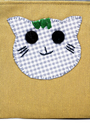 Cüzdan Desenli Fermuarlı