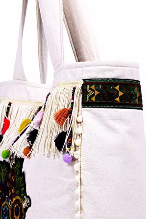 Omuz Çanta Bohem Nakışlı