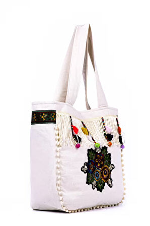 Omuz Çanta Bohem Nakışlı
