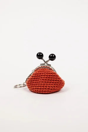 Mini Bozuk Para Cüzdanı Anahtarlık (Klipsli)