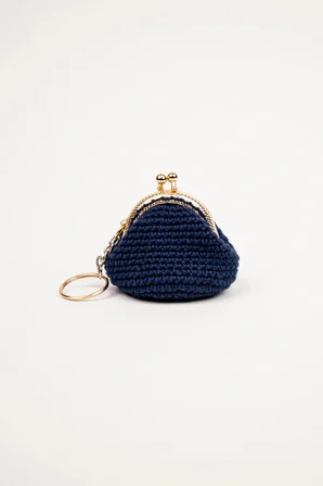 Mini Bozuk Para Cüzdanı Anahtarlık (Klipsli)