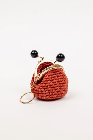 Mini Bozuk Para Cüzdanı Anahtarlık Klipsli 