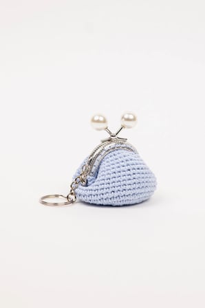 Mini Bozuk Para Cüzdanı Anahtarlık Klipsli