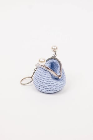 Mini Bozuk Para Cüzdanı Anahtarlık Klipsli