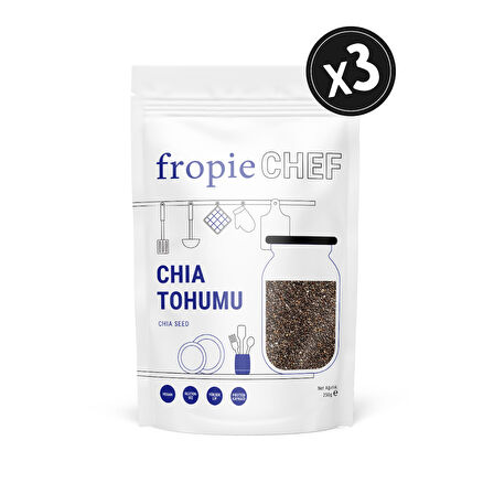 Fropie Chef Chia Tohumu 250g x3