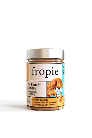 Fropie Lukuma Meyveli Original Probiyotikli Crunchy Premium Yer Fıstığı Ezmesi x3