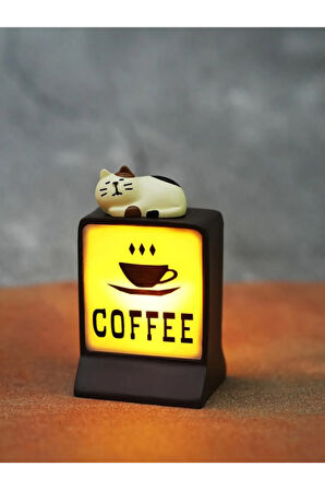 Ledli Coffee Tabela Mini Figür
