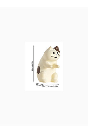 Piyanist Kedi Mini Figür