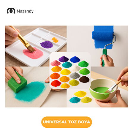 1 Kg Universal Toz Boya Pembe