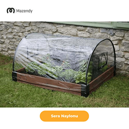 Sera Naylonu 4x24m 140 Mikron UV+EVA Katkılı Şeffaf Sera Örtüsü – Yüksek şeffaflık ve UV koruması bir arada.