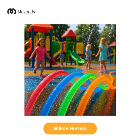 5/8" (16 mm) 20 m Sulama Silikon Hortum Bahçe Sulama